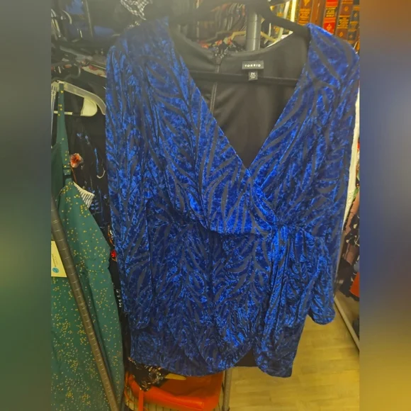torrid Dresses Torrid Velvet Dress Size 24 Poshmark
